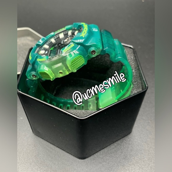 Casio G-SHOCK GAX100 Green Sports Men's Watch - Picture 9 of 13